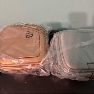 Elegant Gold and Silver Storage Boxes